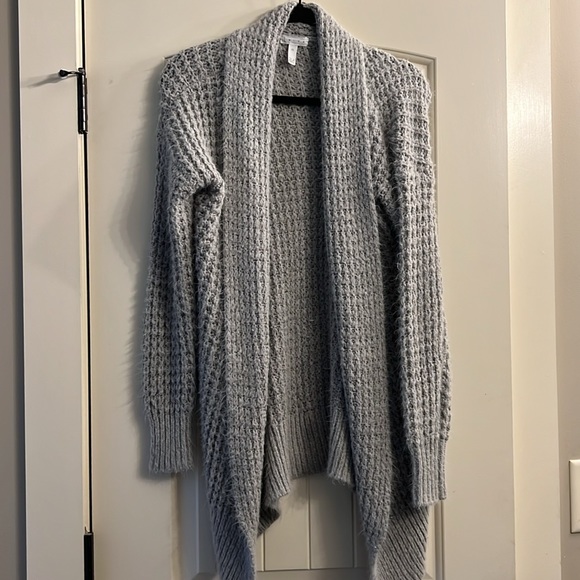 Leith Waffle Knit Cardigan - Picture 5 of 6